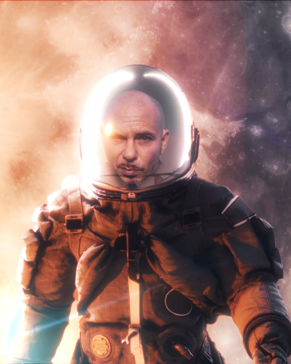 pitbull's tweet image. Not just Mr. Worldwide anymore… 🚀🌗 #2themoon