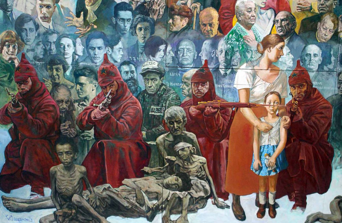 The amazing Jiawei Shen, the subject of my brother James’s extraordinary film “Welcome to Babel”, winner of best documentary at the Sydney Film Festival. Jiawei’s monumental artwork covers the tortured history of communism in four panels around which his studio has been built.