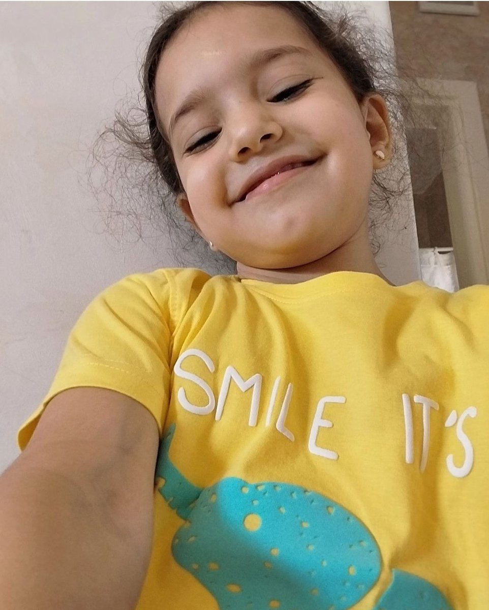 ihcentoo's tweet photo. The IOF fired 355 bullets &amp; a tank shell at a car full of children, whom they could see. They knew Hind survived because they killed the paramedics whom they gave permission to save her. Her, with her sweet face &amp; small body. 355 bullets &amp; a tank shell. https://t.co/ZKhqB79ziM