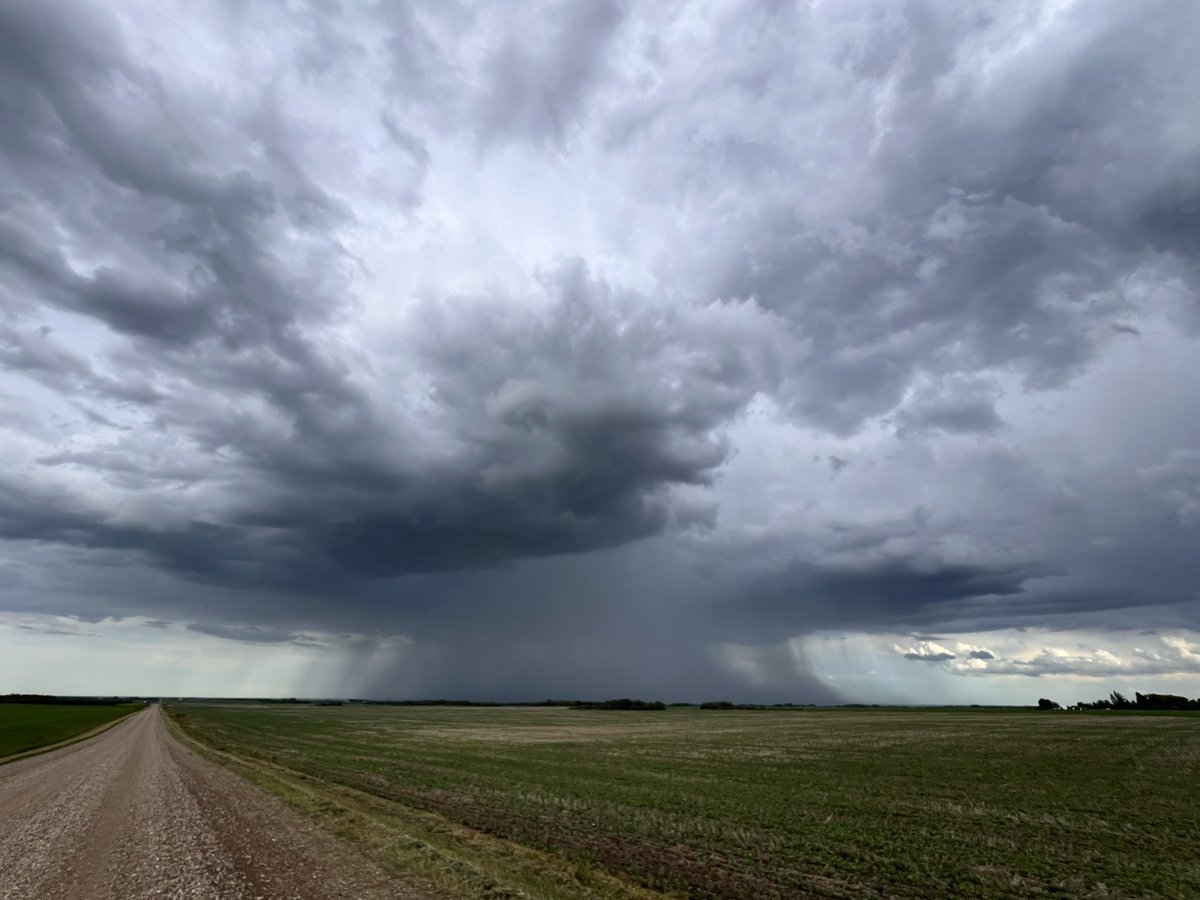 harder_water's tweet image. This is why we will never have enough rain gauges if we want an accurate sense of how much rainfall a particular field receives. Lots of storms on the move right now. #SpatialVariability