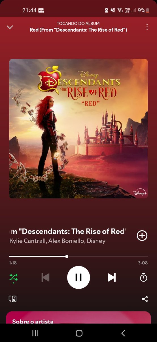 unit3ryen_'s tweet photo. "i don't my life 
ruled by some queen
look into my eyes 
see the fire in me
burn it down
till all they're seeing now is
red, red, red, red" ♥️✨️

está no repeat o hino da nossa queen Red
#DescendantsRiseOfRed https://t.co/eI0pPcecTQ