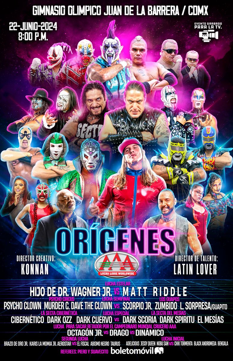 CHIK TORMENTA (@chiktormenta) on Twitter photo Mañana❗❗❗
Los veo en el juan de la barrera
#origenes #garrotastyle #tormentozatapatia
<a href="/luchalibreaaa/">Lucha Libre AAA Worldwide</a> Mañana❗❗❗
Los veo en el juan de la barrera
#origenes #garrotastyle #tormentozatapatia
<a href="/luchalibreaaa/">Lucha Libre AAA Worldwide</a>