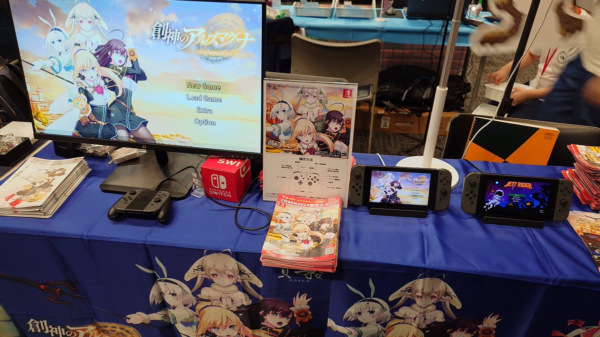 COSEN_NET's tweet image. 設営完了しました！
ご来場お待ちしております。
#Tokyosandbox #Tokyosandbox2024