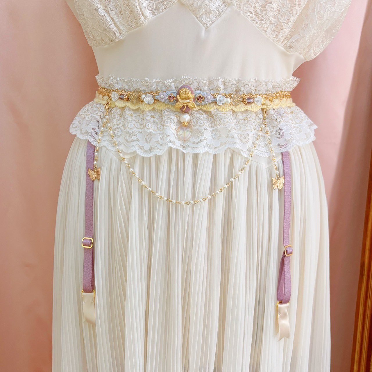 milhae apolia アビエタージュ abilletage ガーターベルト 10%off】【APOLIA×MILHAE.】コラボガーターベルト(AM-5/MA×PU