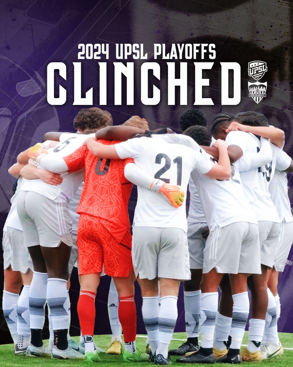KHFCColumbus's tweet photo. 🔥 WE HAVE CLINCHED THE UPSL PLAYOFFS AGAIN AND WE LOOK FORWARD TO THE POST-SEASON 🏆

#VamosINTER #ColumbusOhioSoccer #ColumbusOhio #SoccerinCBUS #SoccerinColumbus #OhioSoccer  #InterColumbusFC #ICFC #InterColumbusFootballClub #CBUS
#UPSL #UPSLMidWest #UPSLOhioIndy https://t.co/RGToD6KsoG