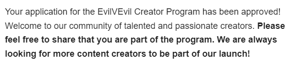 Wow I'm surprised thanks @EvilvEvil_