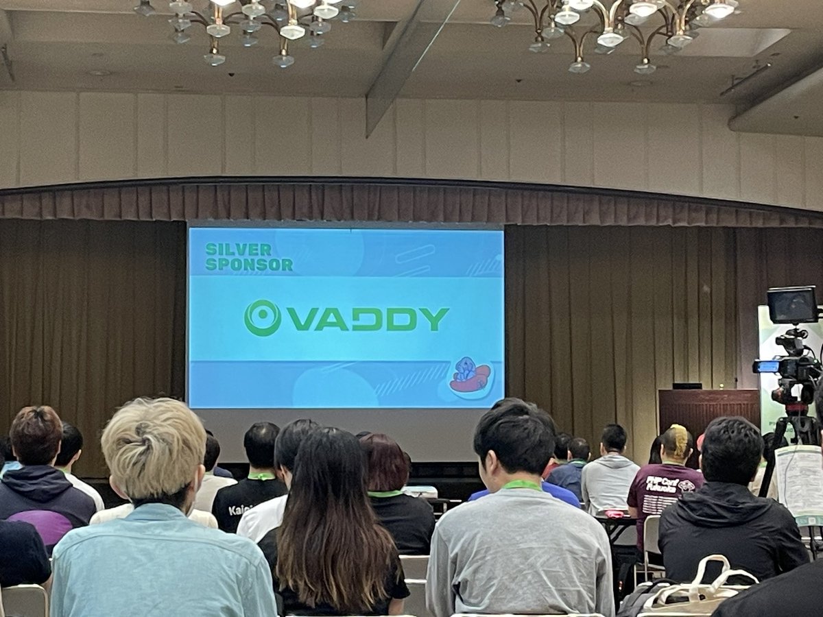 cakephper's tweet image. おなじみVAddyじゃん！ #phpconfuk
