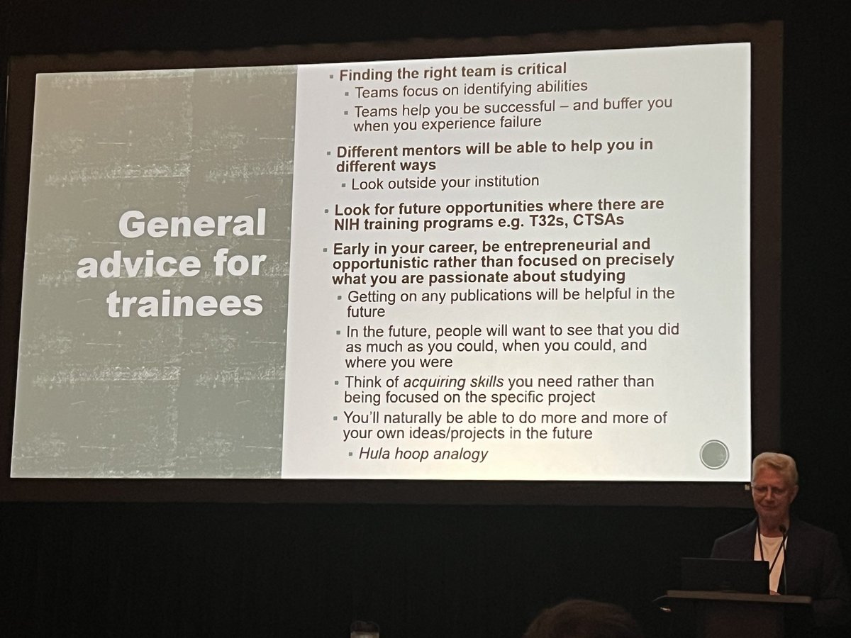 The Academy of Behavioral Medicine Research (ABMR) (@acadbehavmedres) on Twitter photo Keynote speaker Dan Clauw with some good advice for trainees and mentors on how to make a great  team. #teamscience 👭👬👫🧑🤝🧑 Keynote speaker Dan Clauw with some good advice for trainees and mentors on how to make a great  team. #teamscience 👭👬👫🧑🤝🧑