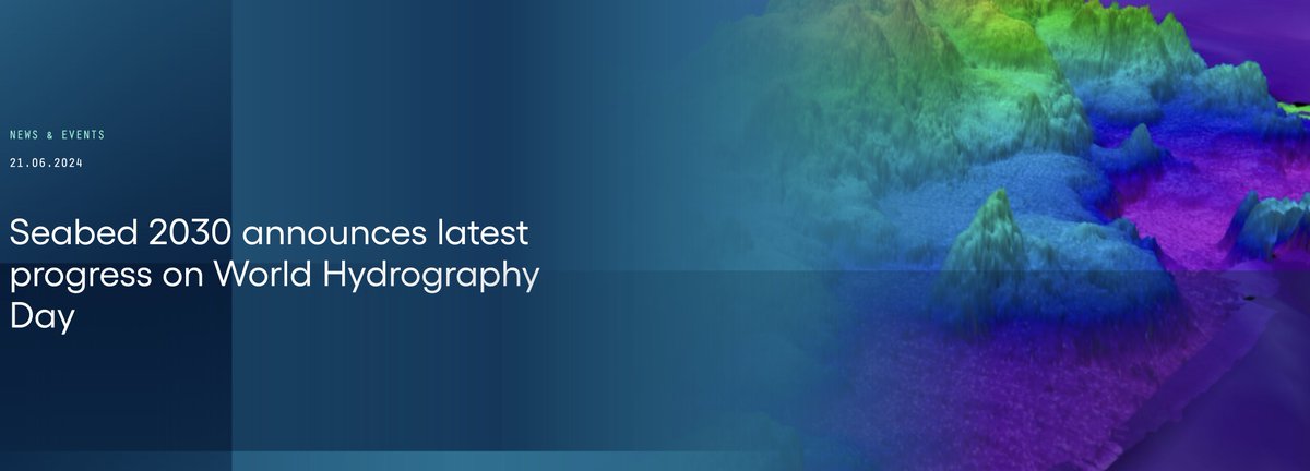 SchmidtOcean's tweet image. #WorldHydrographyDay ~ @Seabed2030 today announced the oceanic community has officially mapped 26.1% of the seafloor in a press release that also celebrated discoveries made on recent mapping &amp;amp; scientific expeditions. seabed2030.org/2024/06/21/sea…

#SeafloorMapping #OceanExploration