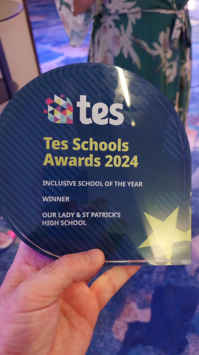 OLSP is the inclusive school of the Year UK at the <a href="/tes/">Tes magazine</a> awards 2024!!!!!!! #TesAwards #TEAMOLSP We are the most amazing school!!!!!!