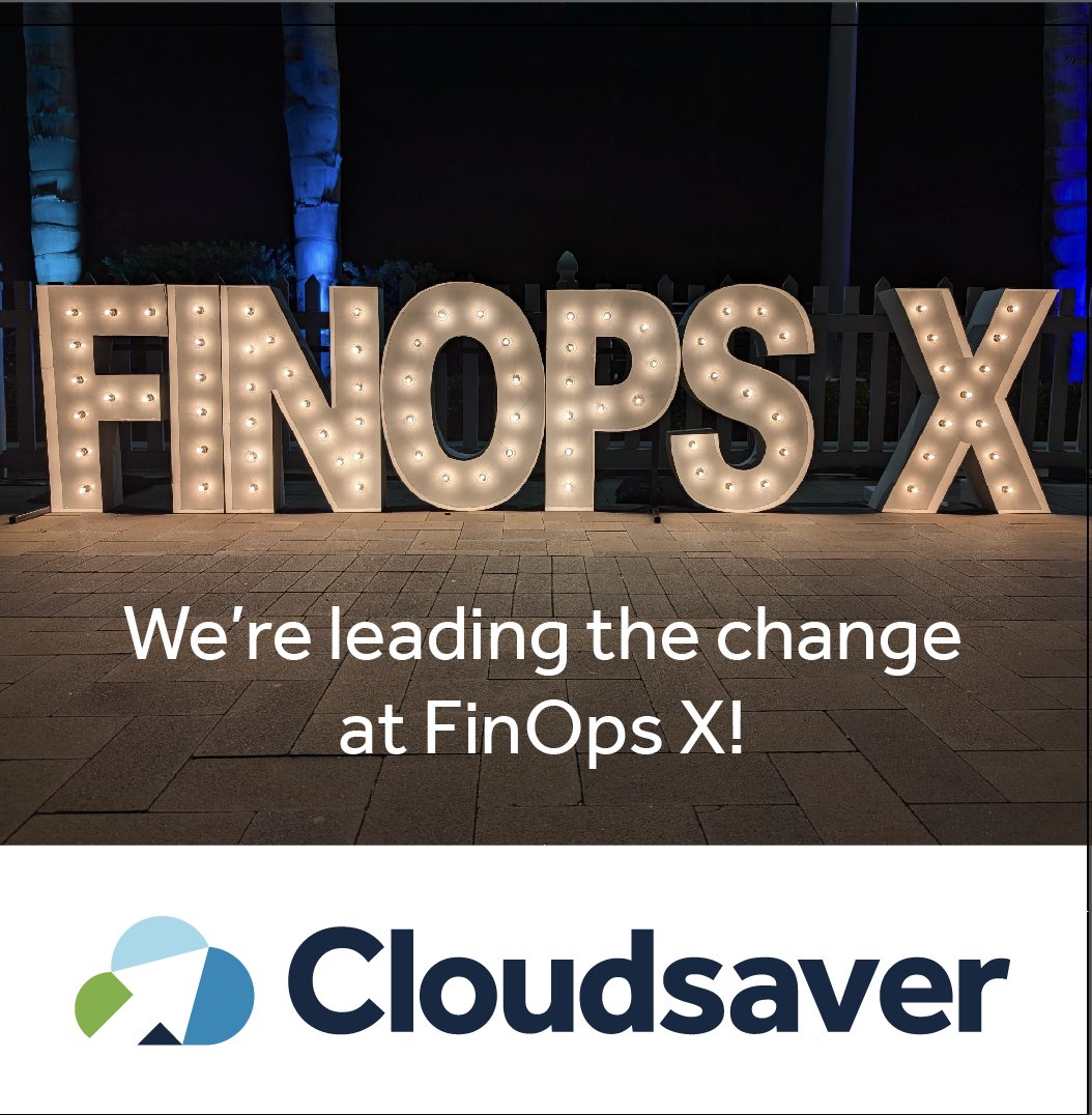 Discover the Cloudsaver Platform at FinOps X! From patented technology to automated showback, we're setting new FinOps standards. Swing by booth S18 for a demo. Visit our website to learn more.  hubs.li/Q02CSyyv0
 #FinOps #TheCloudsaverPlatform #FinOpsX #CloudCost #AWS