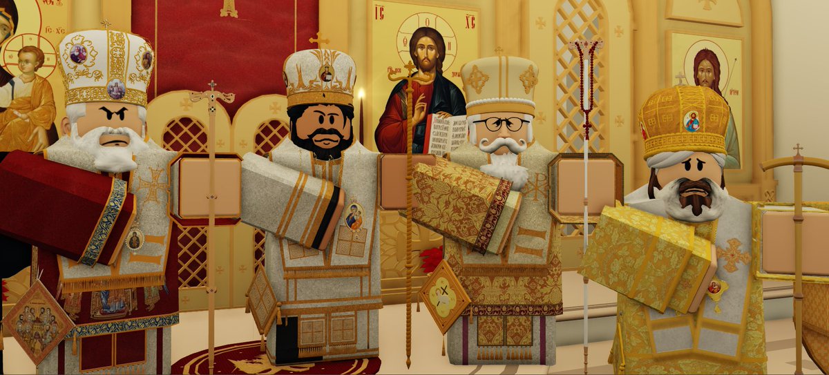 WCCRobloxUnity's tweet photo. Today, the General Secretary, Fr. Gerasimos, was consecrated to the episcopacy at the Cathedral of Saint Nicholas Serbian Orthodox Church. https://t.co/YqZsiqAuaq
