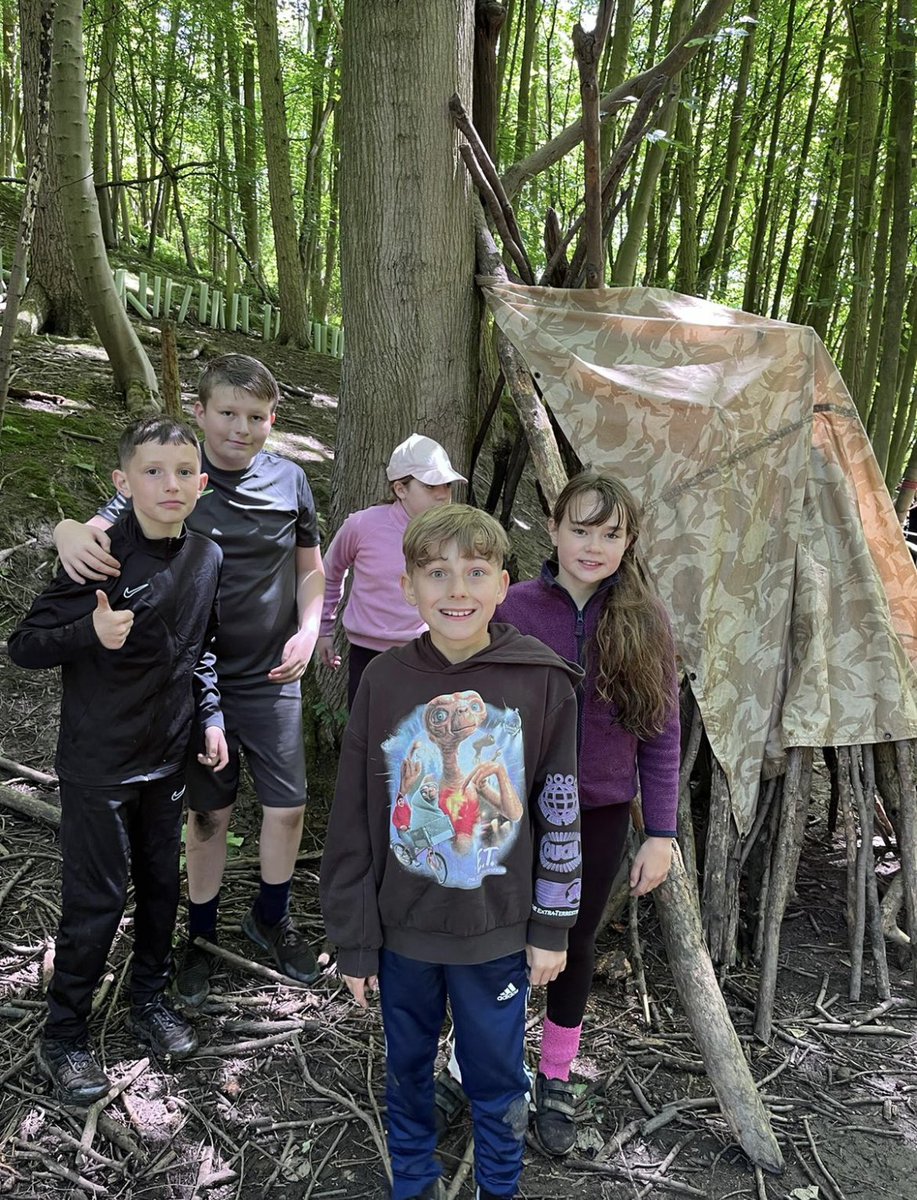 Shelter building and low ropes