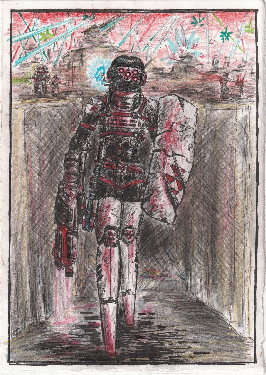 Domisan4's tweet photo. #Signalis #art again https://t.co/MNNWJCApkx