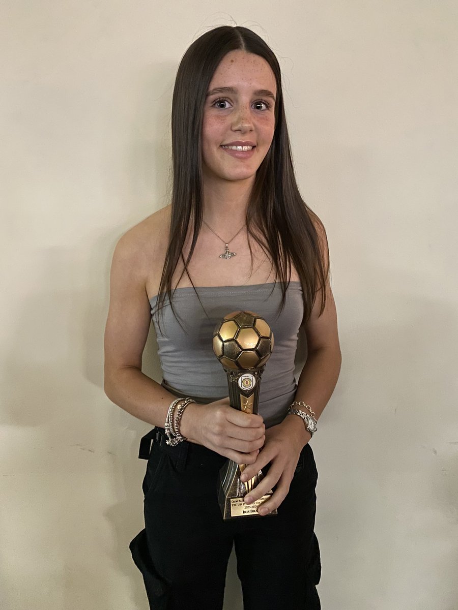 CreweAlexWomen's tweet photo. U14 FA Girls Emerging Talent Centre Player Of The Season 

Iris https://t.co/8f2CfPuZff