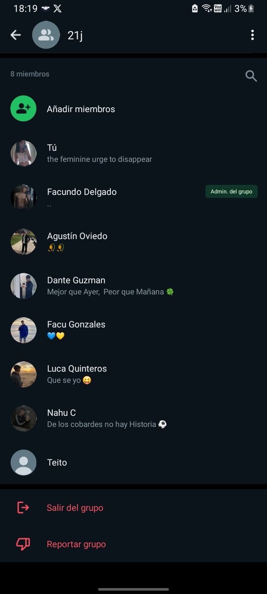 Sabes que la salida va a estar buena cuando estos personajes están en el grupo🤣🤣