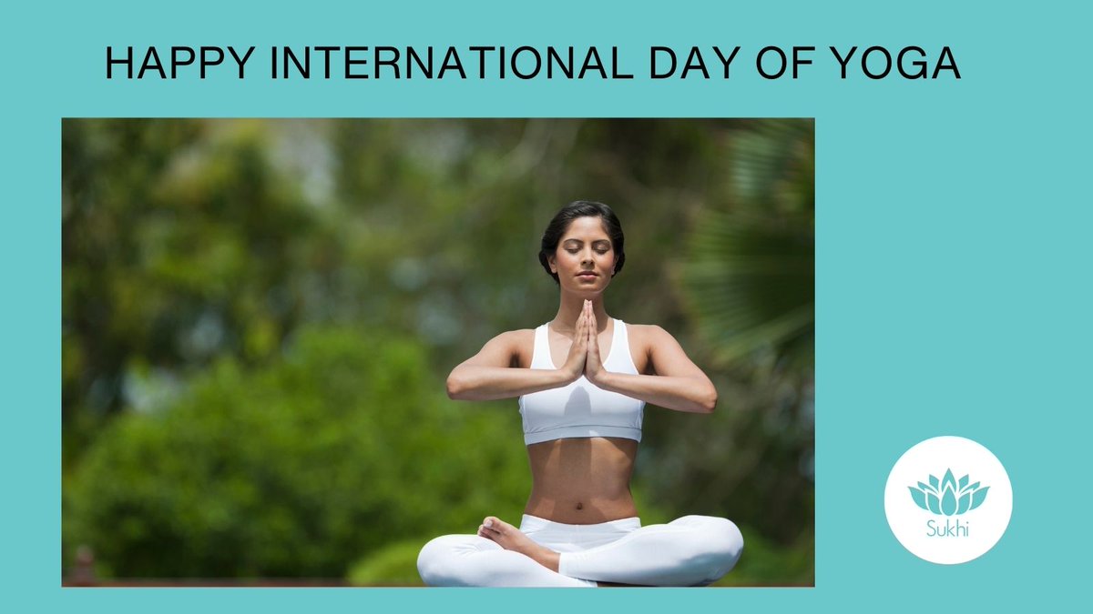 Join us in celebrating #InternationalDayofYoga with simple yoga sessions on Sukhi. Try one of these quick yoga sessions on Sukhi: Chair Yoga, Morning Flow Yoga, Wind Down Stretch, Yoga to Relax, Full Body Refresh Yoga ! Learn more - schedule a demo at thesukhiproject.com