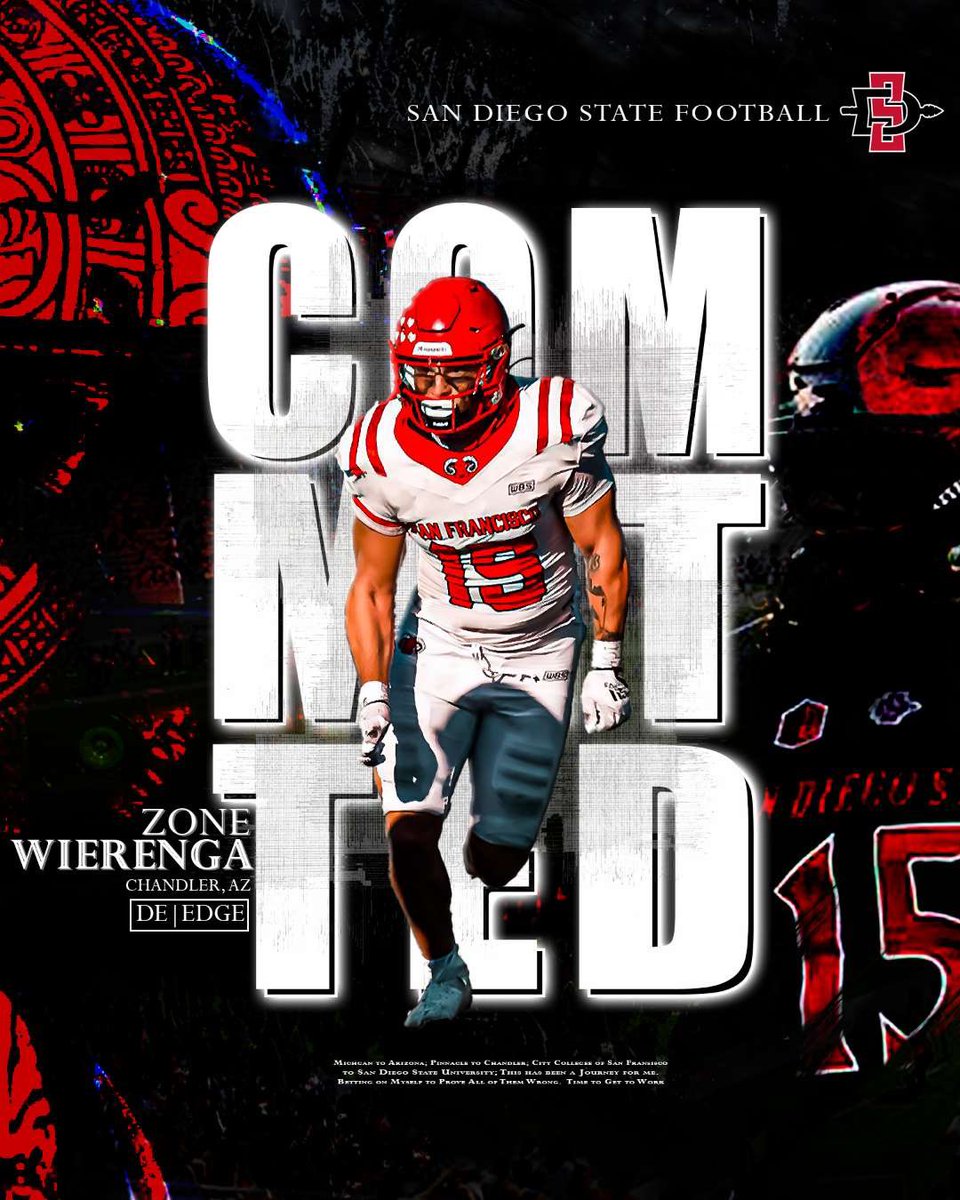 AGTG … COMMITTED❗️#JUCOPRODUCT
Thank you city…. 

<a href="/AztecFB/">San Diego State Football</a> <a href="/CCSFFootball/">City College of San Francisco Football</a> 

<a href="/thompsonsctg/">BT THOMPSON</a> <a href="/JUCOFFrenzy/">JUCO Football Frenzy</a> <a href="/ddesouz3/">Dominic DeSouza</a> <a href="/coach__black/">Marcus Blacksher Jr.</a> <a href="/KevinAlmlie/">Kevin Almlie</a> <a href="/coachaustin_64/">Austin kartchner</a> <a href="/EliteUtraining/">Rube Oliver</a> <a href="/RonTBAOL/">Ron Sowers</a> <a href="/coachjimcollins/">Jimmy Collins</a> <a href="/67outlaw/">Eduardo Yagües Nuño</a>