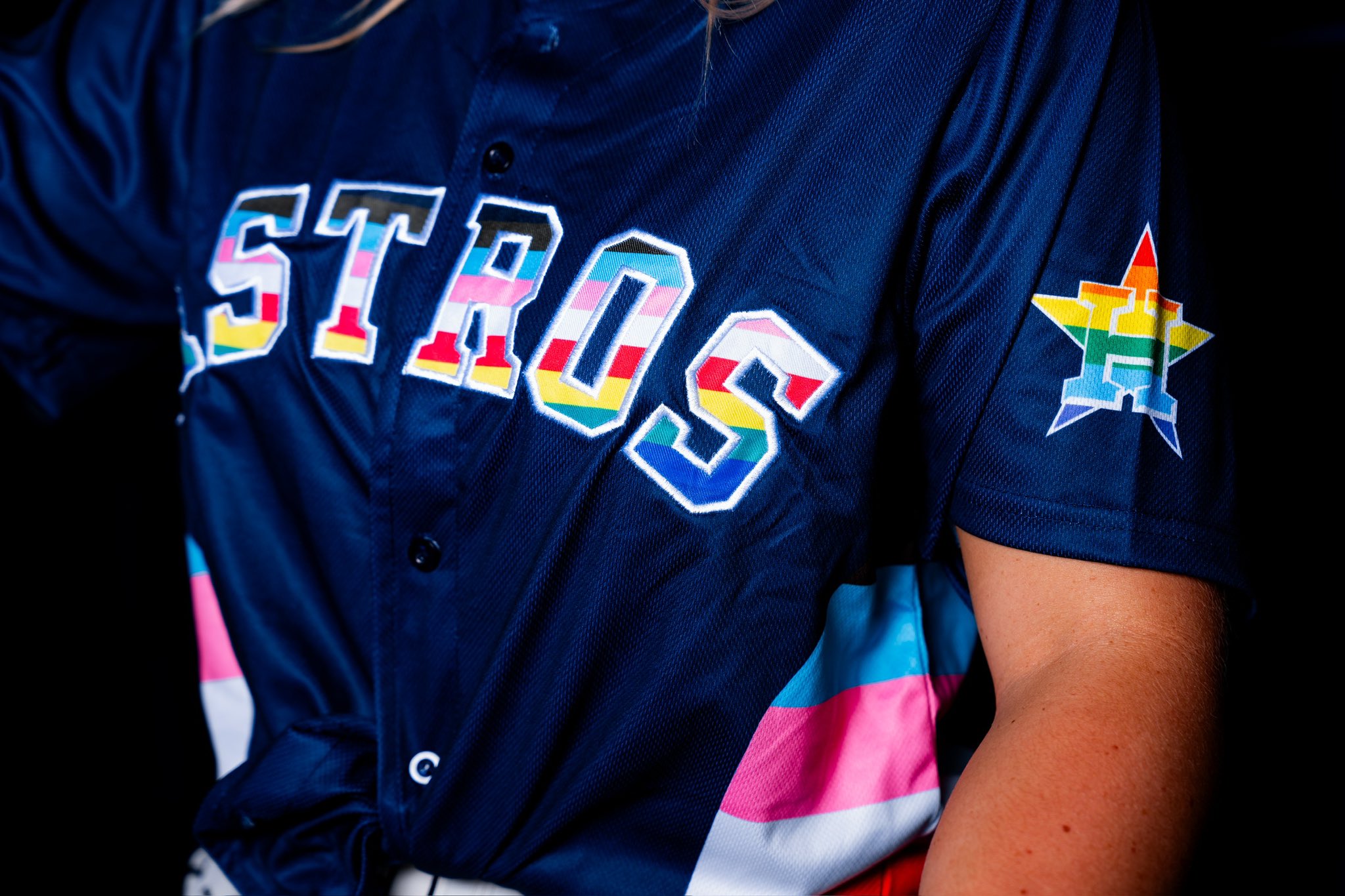 Houston Astros on X: "Pride night is almost here! Get your tickets now and  show your pride with an exclusive Astros Jersey add-on package. 🎟️:  https://t.co/SDNEPIM7qi https://t.co/cG2POvbueA" / X