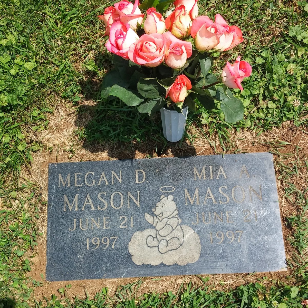 27 YEARS LATER AND THE PAIN OF LOSING NOT ONE BUT TWO DAUGHTERS AT BIRTH IS STILL EXTREMELY OVERWHELMING!!! I WILL FOREVER MISS AND LOVE YOU BOTH!!! HAPPY HEAVENLY BIRTHDAY MEGAN AND MIA MASON!!! LOVE ALWAYS DAD!!!