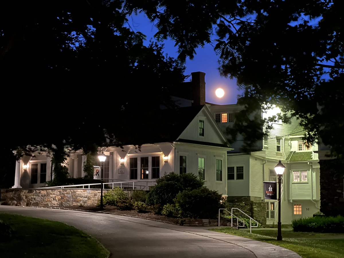A beautiful moon rose over campus this week, an auspicious start to the summer to come!

#rectoryschool #juniorboardingschool #ct #connecticut #newengland #privateschool #independentschool #boardingschool #elementaryschool #middleschool