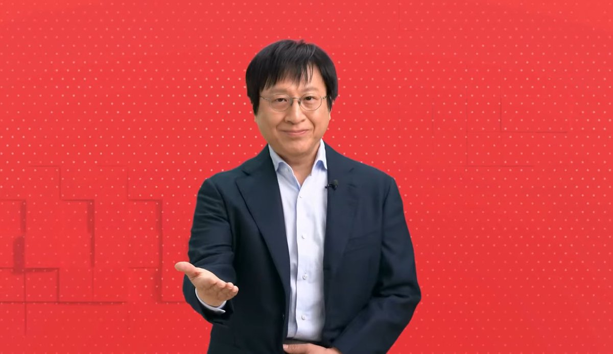 Danny8bit's tweet image. Next Nintendo Direct gonna be like “next will be our last announcement. please take a look!” then cut to a live feed of Pyoro’s public execution