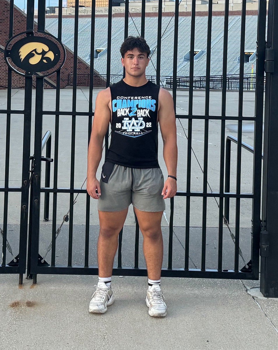 Lex_Reittinger's tweet image. I Had a fun time competing at the @TheIowaHawkeyes and @BadgerFootball football camps the past few days. It was great to see and learn from @KellerChryst and @CoachPhilLongo as I work towards becoming a better player. 

@RockPerkins52 @PrepRedzoneWI @CoachBudmayr @Spauldingiowa