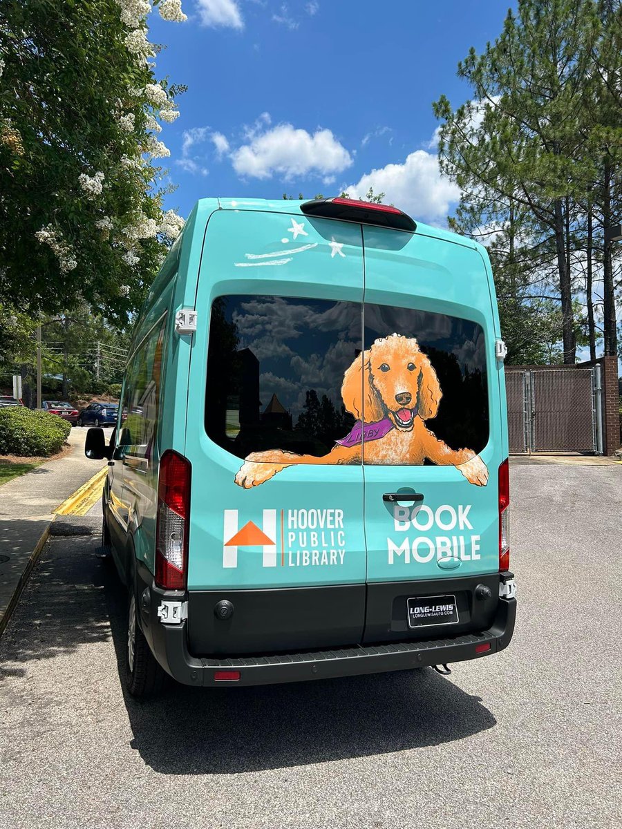Our bookmobile is wrapped and will soon be on the streets to serve YOU. 📚🚐
