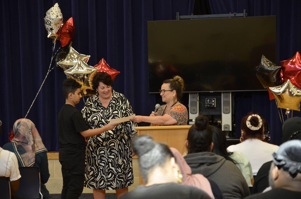 We celebrated our 6th and 7th graders as they finish their year and move on to new schools for 7th &amp; 8th grade. ❤️🦅🖤

Thank you to Mr. Santana for sharing his pictures! 😀
