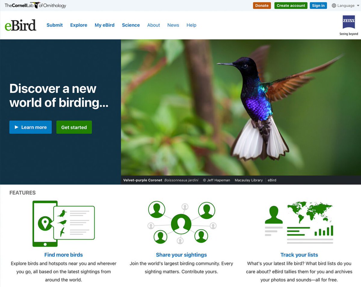 EllisNatCentre's tweet image. 1 week until our eBird training session! Come learn how to use the app from eBird-trained expert Gavin McKinnon. He'll show you how to use features such as ID, sharing sightings, and more. Just like the app, this session is free! Register now: square.link/u/IZFAIkH1