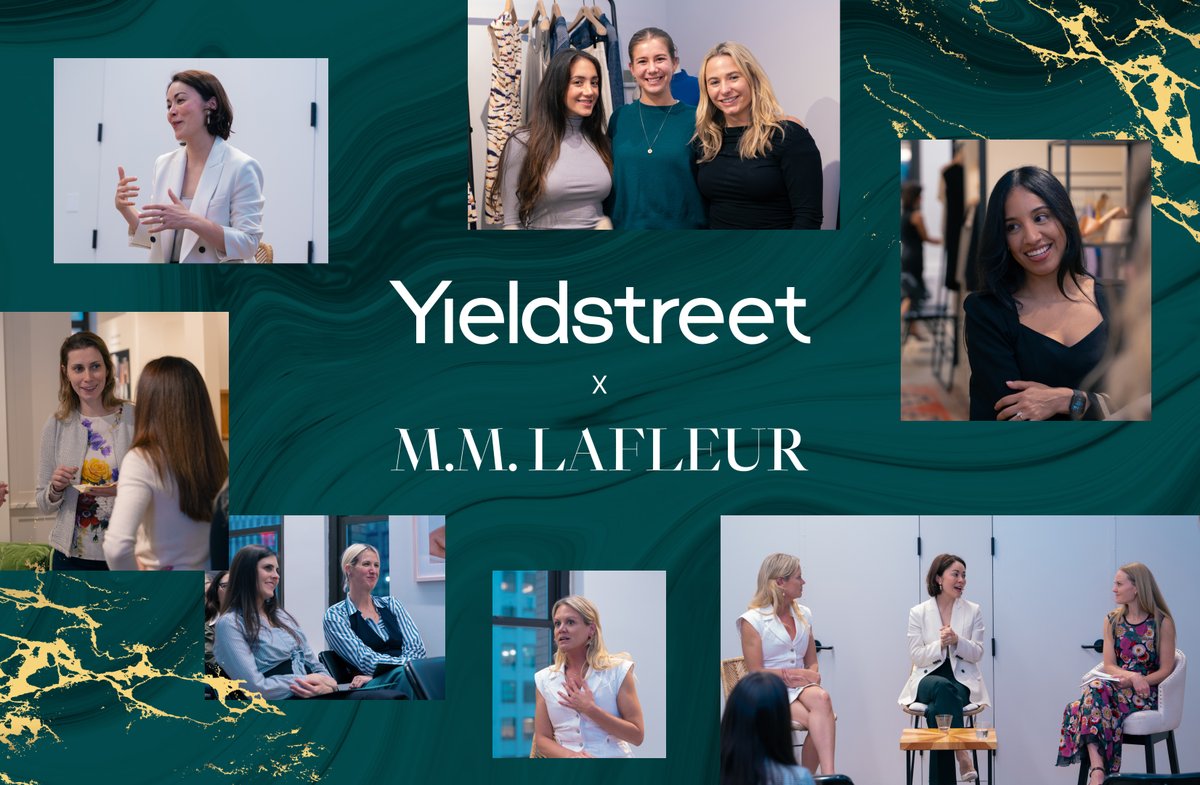 Yieldstreet (@yieldstreet) on Twitter photo We recently welcomed guests to M.M. LaFleur's Bryant Park showroom for a fireside chat featuring Yieldstreet CMO Lea Stendahl and M.M. LaFleur Founder & CEO Sarah LaFleur. We discussed the importance of adaptability, and the value of building a business brand while remaining We recently welcomed guests to M.M. LaFleur's Bryant Park showroom for a fireside chat featuring Yieldstreet CMO Lea Stendahl and M.M. LaFleur Founder & CEO Sarah LaFleur. We discussed the importance of adaptability, and the value of building a business brand while remaining