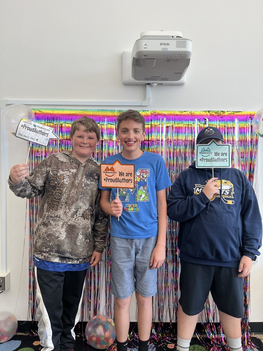 <a href="/GEDSB/">Grand Erie District School Board</a> It’s a very cool thing to be an author. The 6/7’s at Mapleview worked really hard creating our class book. We are #ProudAuthors Thank you <a href="/studentreasures/">Studentreasures</a> for helping us create our book!