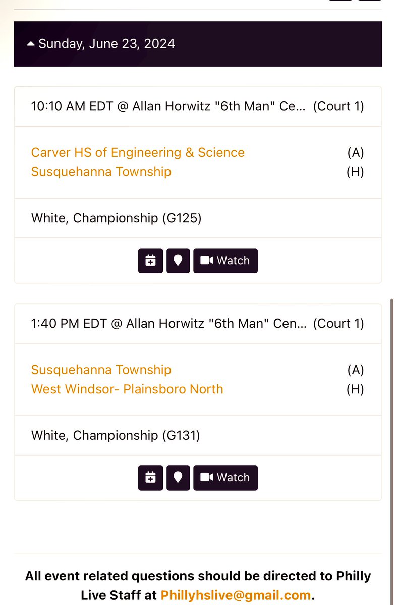 Will be competing at <a href="/PhillyHSLive/">Philly HS</a> on Sunday June 23. Live period 1 with <a href="/boys_township/">Susquehanna Township Boys Basketball</a> . Ready to work 🔥