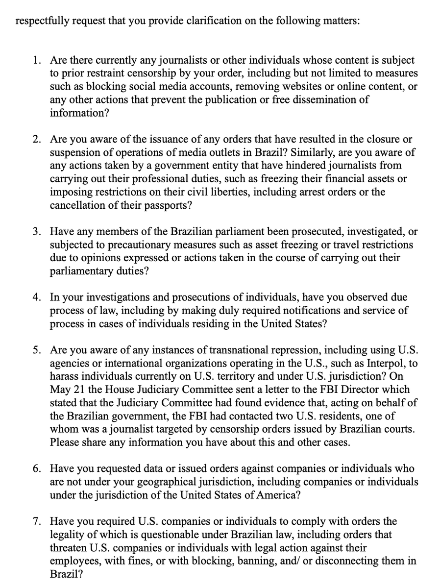 shellenberger's tweet image. Brazil claims to be a nation of laws, but its government is flagrantly violating its most important one: freedom of speech.  

Supreme Court Justice @Alexandre de Moraes is behaving like a dictator, secretly demanding that social media platforms censor and even ban independent…