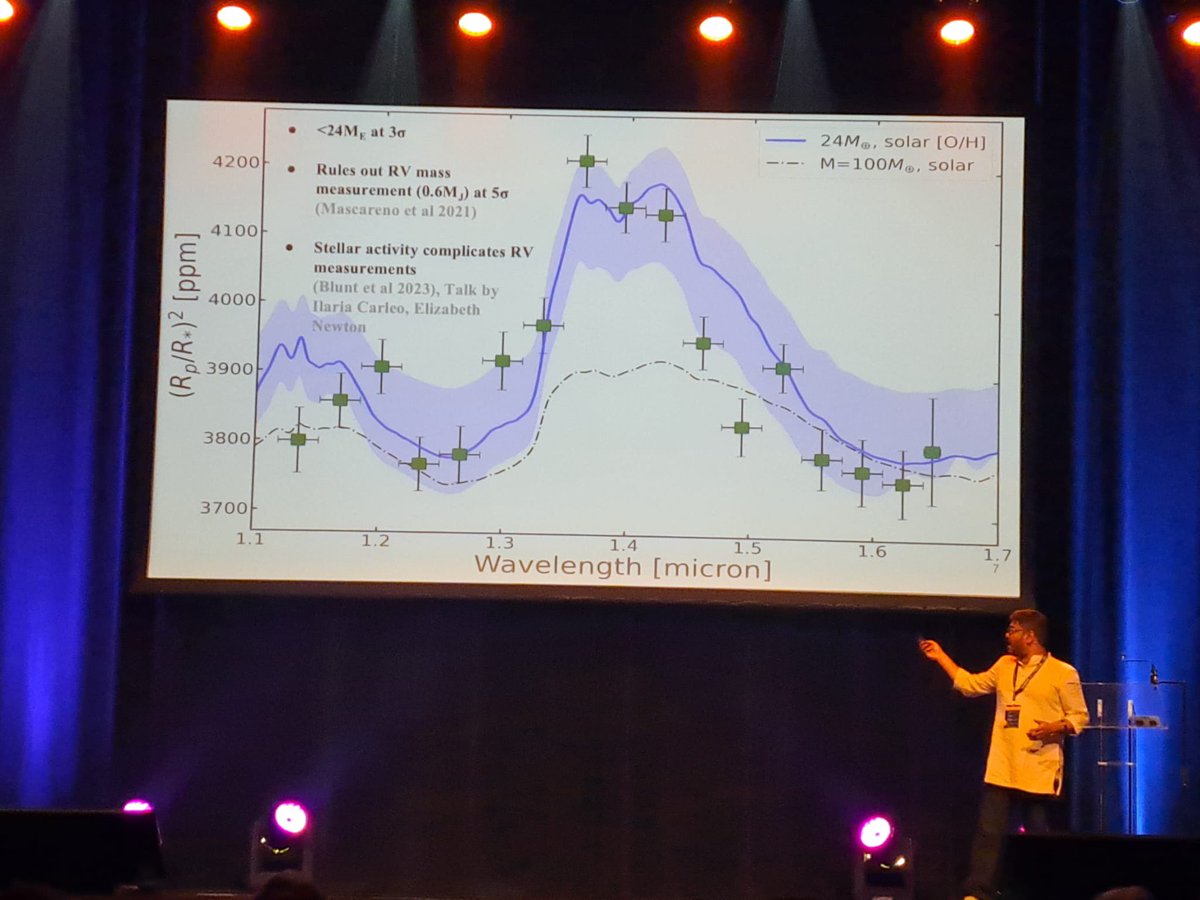 barat_saugata's tweet image. Presented our work today at #exoplanets5 ! It has indeed been a memorable experience!
Also thank you @smastrophysics - my conference partner for a decade now!