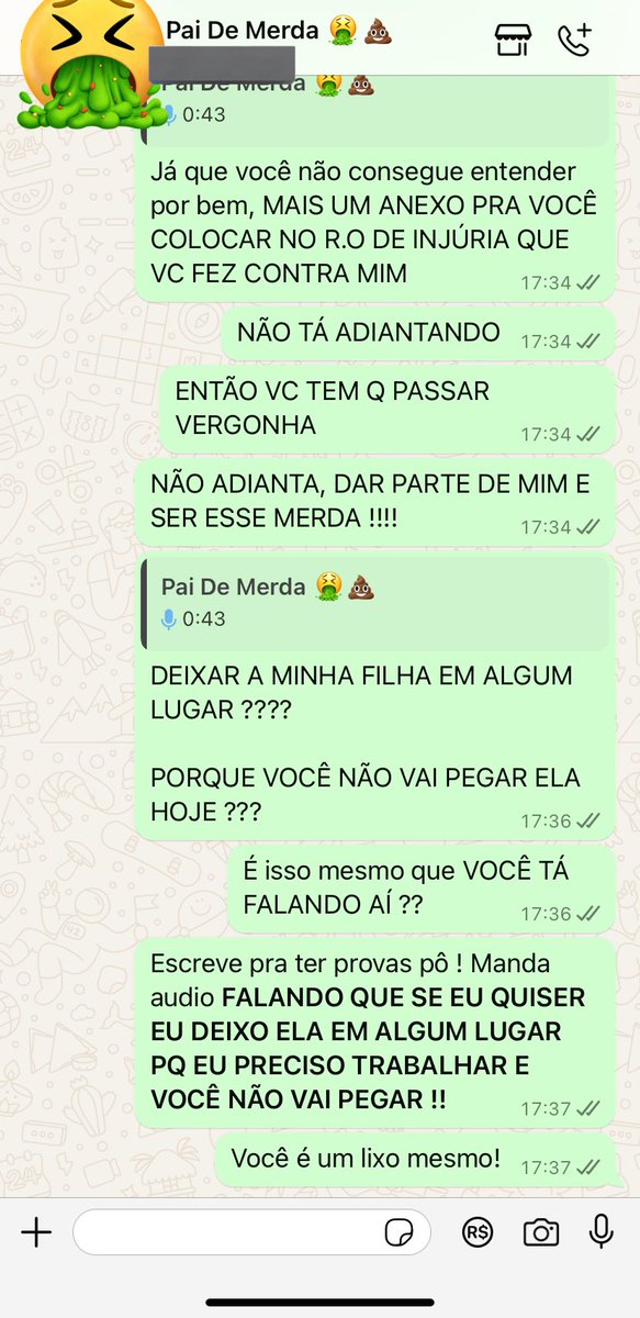 nathanyy1's tweet photo. HOJE EU VIM EXPOR O PAPAI QUE NÃO PAGA PENSAO, PAGA APENAS 400$ DE ESCOLA, TÁ A DUAS SEMANAS SEM VER A FILHA E AINDA DEU PARTE DE MIM POR INJÚRIA E EXPOSIÇÃO NA INTERNET.. Pois bem, OCULTEI SEU NOME e pode deixar que não vou te expor EXPLICITAMENTE, mas que TODOS saberão quem é.. https://t.co/ceF6I2KoVO