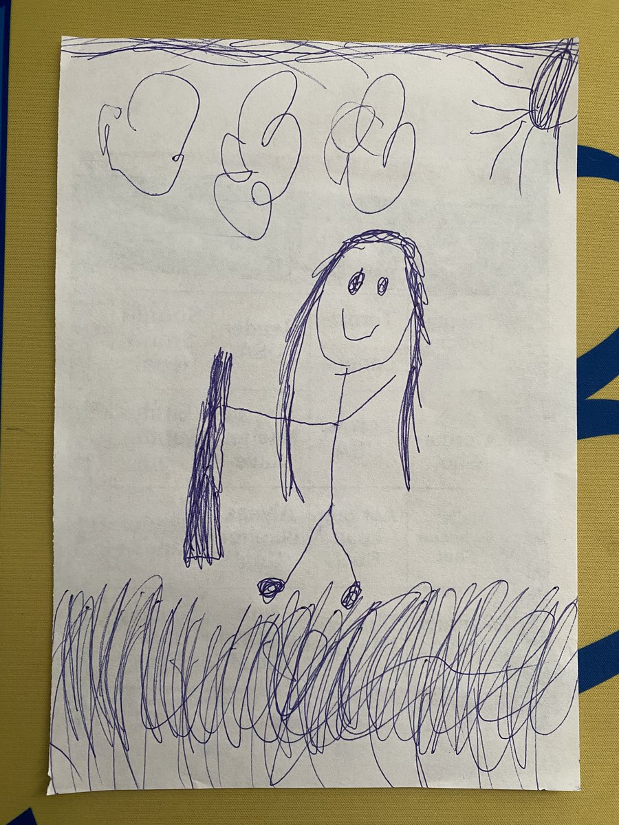 CSBarnes_'s tweet image. We took 30 x 5-7 yo inside during camp to play games. Lost power, so we prompted them, "draw your favorite moment of camp." 13 were scoring goals, 10 included at least 1 friend, 3 set in nature, 2 skills learned, and 2🤷‍♂️. Know who's in front of you and what their FUN looks like!