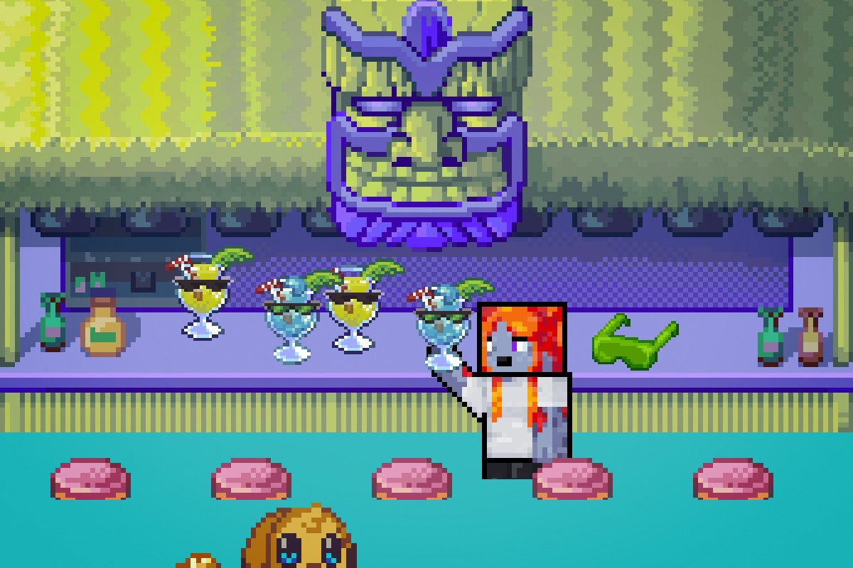 zombinaaaaa's tweet image. What a great way to celebrate SUMMER ☀️🏖️ with the Shorelime Event 🍋🌊 in @pixels_online

Even JEROME THE GIRAFFE showed up 🦒💕
(special thanks to @tyler_pixels 😉)

CHEERS FOR THE SUMMER! 🥂🐚
And have a wonderful weekend! 😘

#PixelsCreator #KindCreator #PixelsChapter2