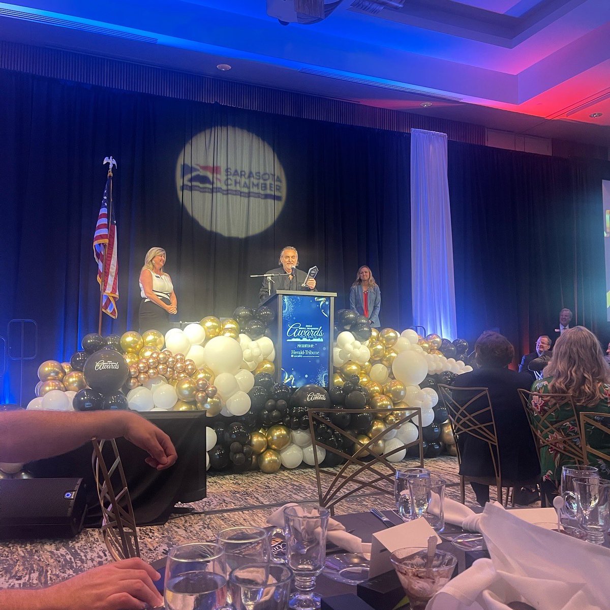 AprilIaconoHT's tweet photo. @GSCC Small Business Awards! Herald-Tribune was the main sponsor for the Award ceremony today. Congrats to the many wonderful businesses thriving in SRQ! #SBA2024 https://t.co/HUOhdE5RpI