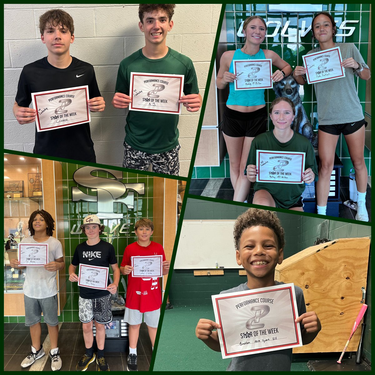 PERFORMANCECOURSEOKLAHOMA (@pcweoverme) on Twitter photo 🗣️These wolves leadership lead the way for <a href="/SFWolvesAthl/">Santa Fe Wolves Athletics</a> to crush week 3‼️Invest in the growth of others‼️
Week 3 🌟’s of the week
Male: Michael Crosson and AJ
Female: Mcmillian Twins & Maddi
Boys: Q. Kareem, Ellis Emery & Landon Crosson
EYFA: Braiden aka Tyreek Hill 🗣️These wolves leadership lead the way for <a href="/SFWolvesAthl/">Santa Fe Wolves Athletics</a> to crush week 3‼️Invest in the growth of others‼️
Week 3 🌟’s of the week
Male: Michael Crosson and AJ
Female: Mcmillian Twins & Maddi
Boys: Q. Kareem, Ellis Emery & Landon Crosson
EYFA: Braiden aka Tyreek Hill