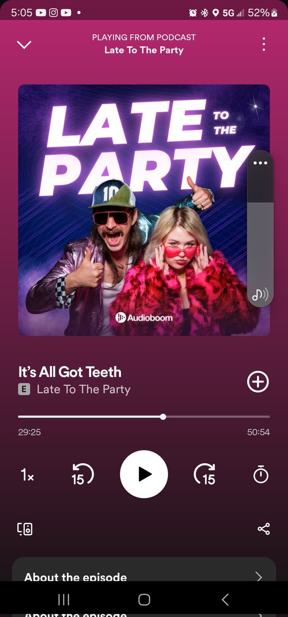 When @stanzipotenza does the transatlantic voice!!! Loving the new pod and seeing the other perspective of the bear quandary.  <a href="/your_scumbagdad/">Your Scumbag Dad</a> best team up since eggs and cheese