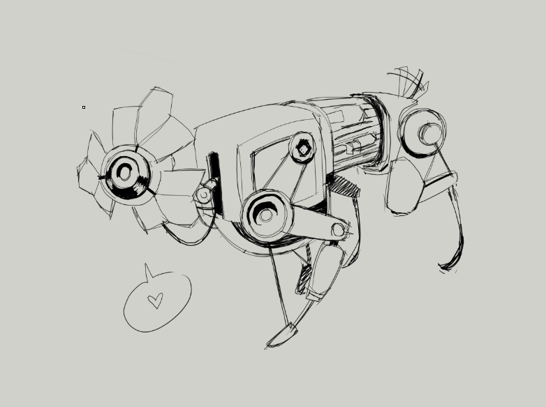 _RAYMAC's tweet image. dog sketches from last year