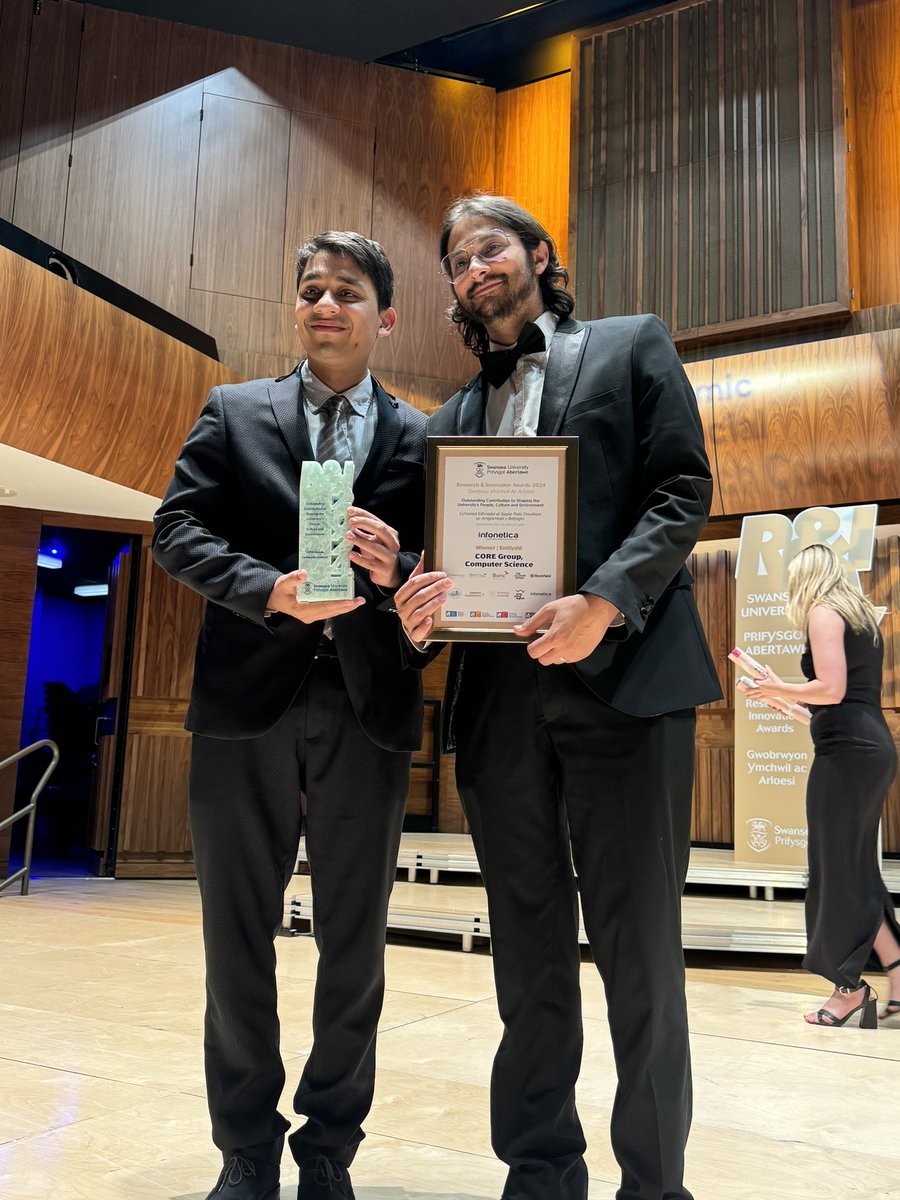 Gibin Powathil (@gibinpowathil) on Twitter photo Congratulations to CORE team <a href="/CompFoundry/">Swansea University Computational Foundry</a> for winning research and innovation award <a href="/SwanseaUni/">Swansea University</a> tonight! Congratulations to CORE team <a href="/CompFoundry/">Swansea University Computational Foundry</a> for winning research and innovation award <a href="/SwanseaUni/">Swansea University</a> tonight!