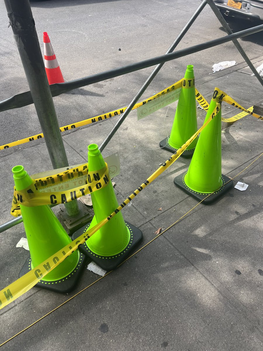 nyc put the brat cones out