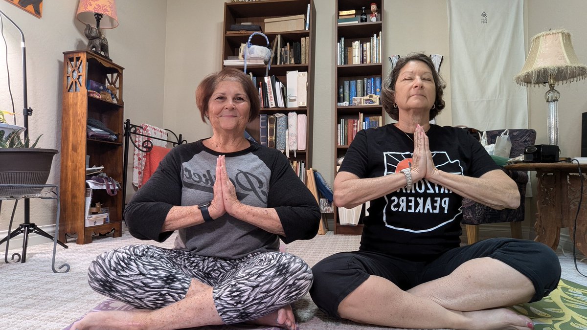 We loved celebrating with everyone this morning 🩵 #InternationalYogaDay2024 🧘‍♀️