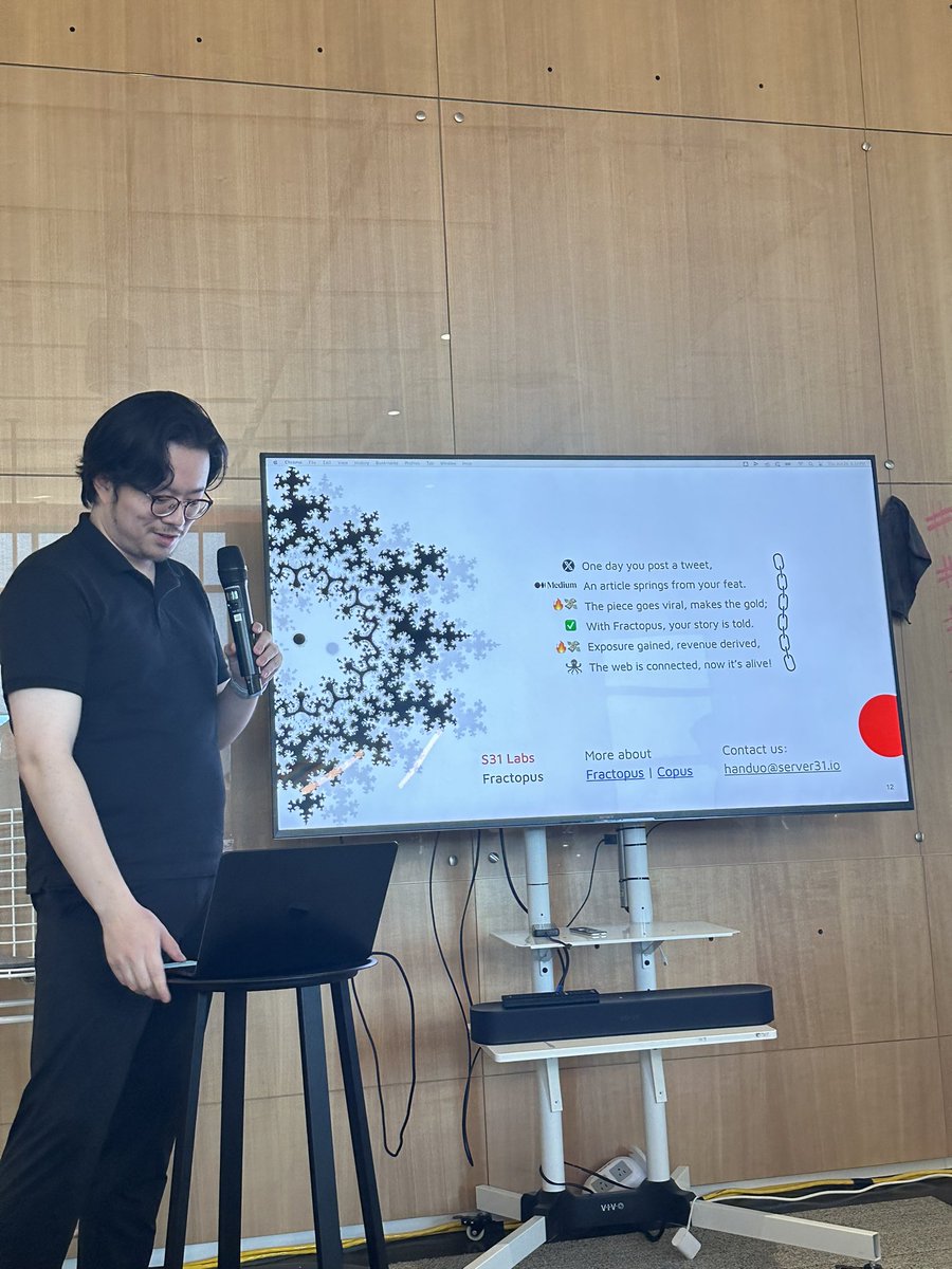 Jelani Clarke, PhD (🥼,🌐) (@jelanic3) on Twitter photo Had a great time at the <a href="/Web3MTL/">Web3MTL</a> Demo Day learning about some amazing projects/platforms/companies coming out of Montreal’s #Web3 ecosystem. Huge shout out to <a href="/boxonexyz/">BoxOne Ventures</a> Ventures and <a href="/creativedlab/">Creative Destruction Lab (CDL)</a>-Montreal for hosting and supporting this burgeoning space! Had a great time at the <a href="/Web3MTL/">Web3MTL</a> Demo Day learning about some amazing projects/platforms/companies coming out of Montreal’s #Web3 ecosystem. Huge shout out to <a href="/boxonexyz/">BoxOne Ventures</a> Ventures and <a href="/creativedlab/">Creative Destruction Lab (CDL)</a>-Montreal for hosting and supporting this burgeoning space!
