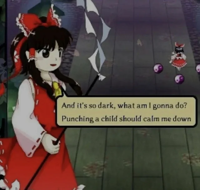 touhou dialogue will never fail to amaze me