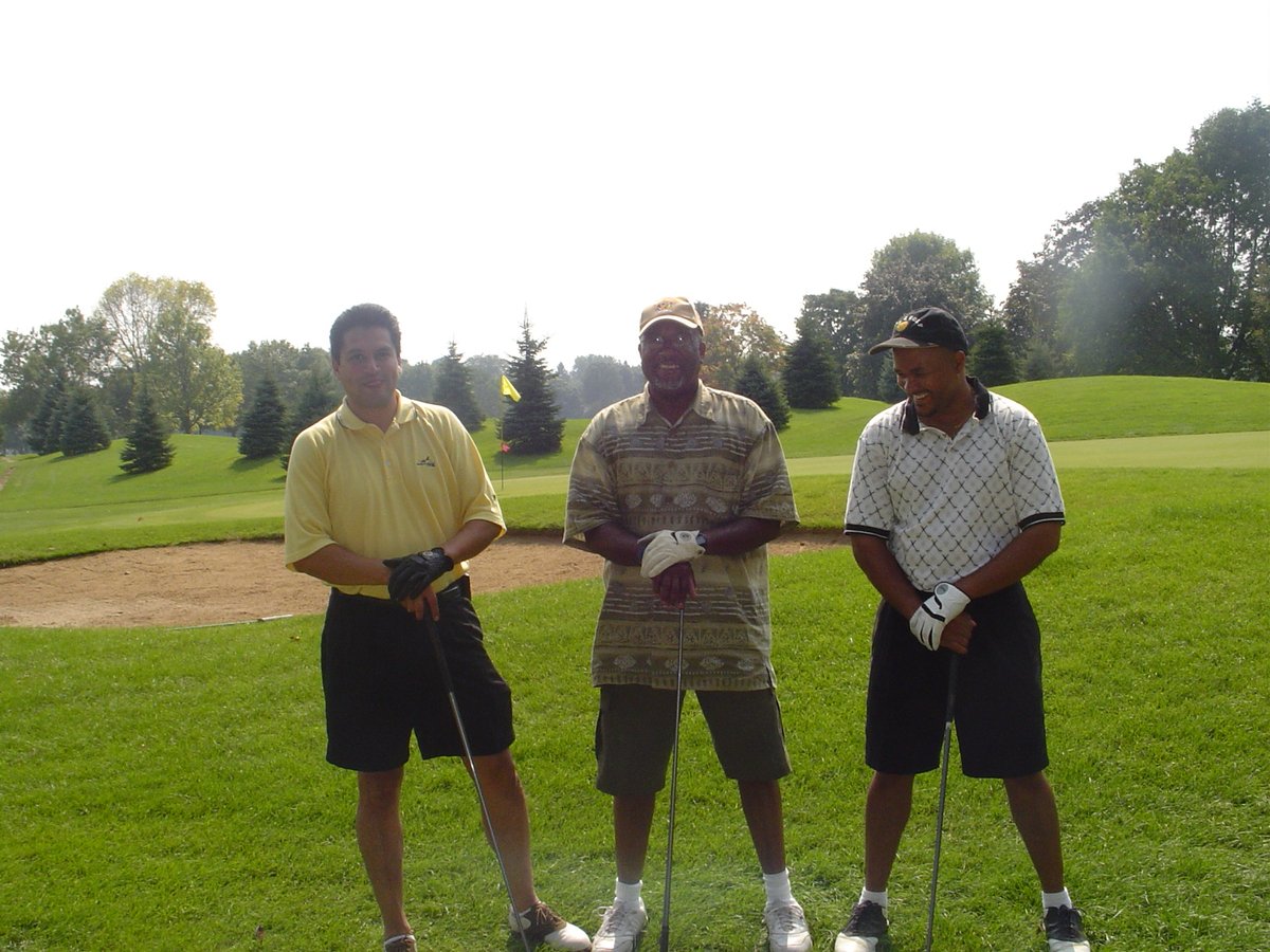 Folks were all smiles at our 2004 golf outing. Twenty years later, we're doing it again! Mark your calendar for September 16—registration opens soon, and we'd love to see you there! ⛳️ We have sponsorship options too! Email events@youthjobcenter.org to learn more.