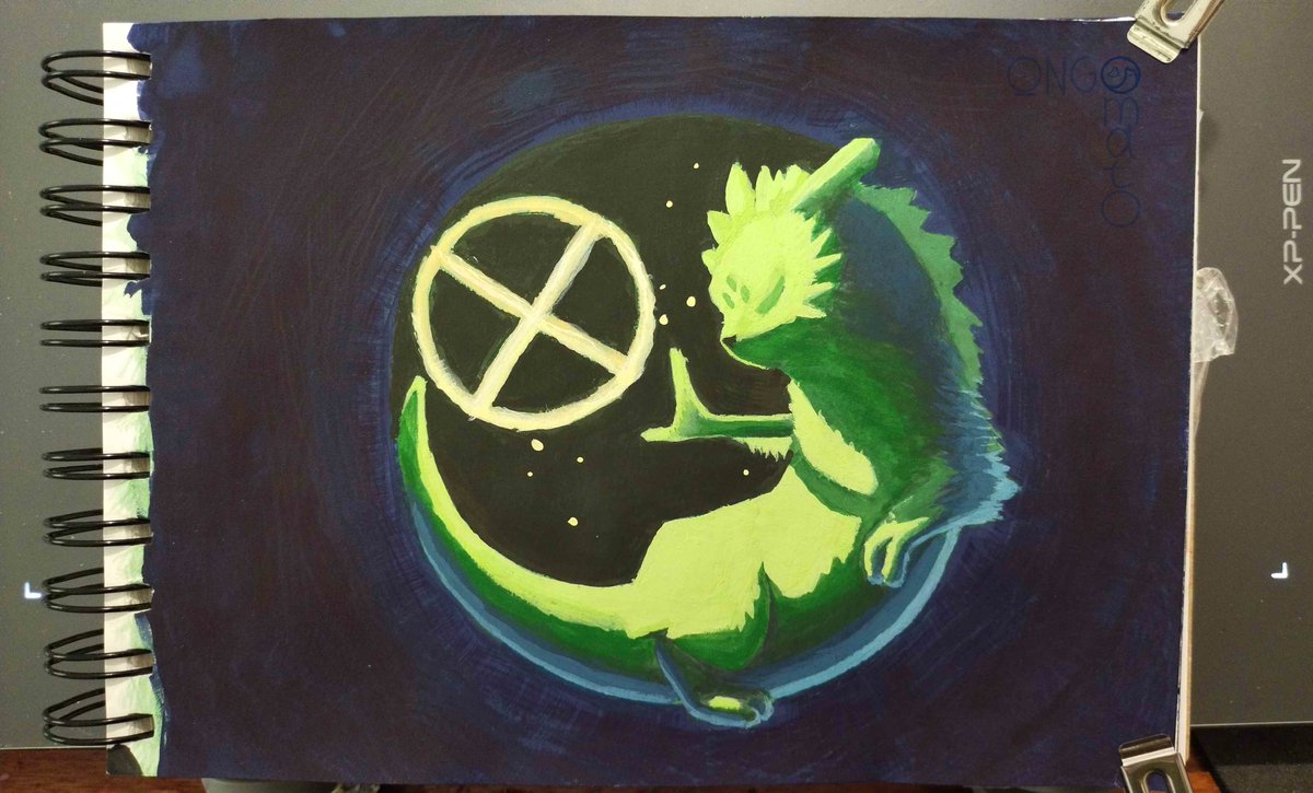 ongomato's tweet photo. Saint but in gouache!
learning a new medium and it's a lot of fun so far.
#rainworld https://t.co/0nZ0QwIAnt