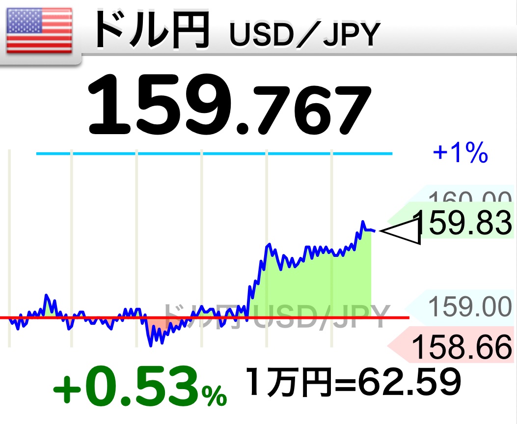 円安が止まらない。
持つべきものは #Bitcoin✊